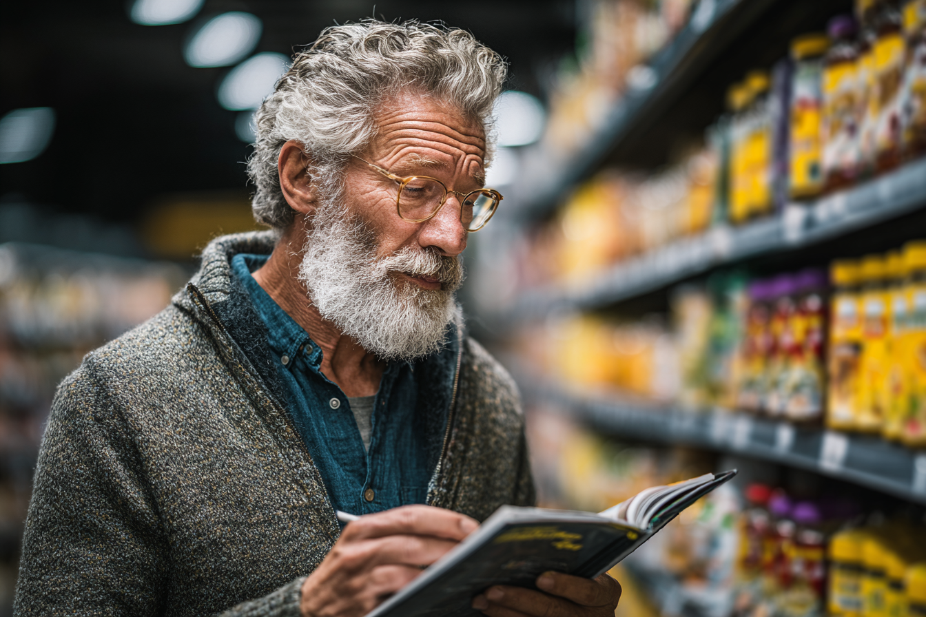 Specialiști în nutriție consultând un client matur